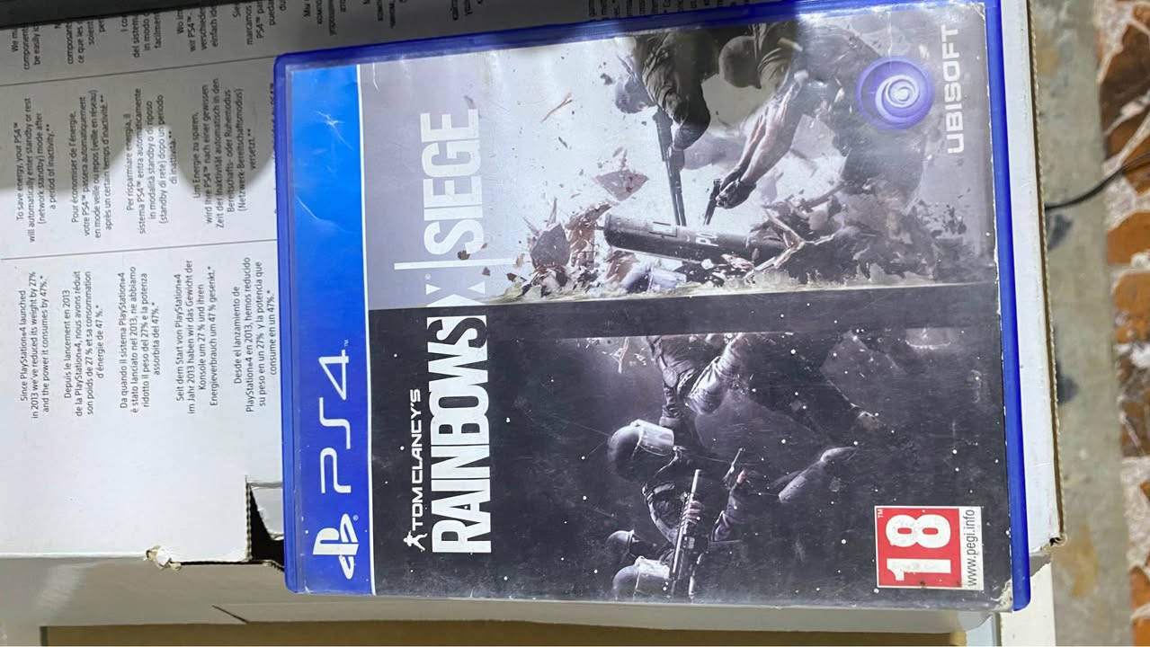 جهاز PS4 slim نضيف جدا مع اربع جويستكات وقرصين مثل ما موضح بالصور وياه حساب بيه 3 العاب ريد ديد ريدبشن 2 ولعبة a way out تنلعب ثنائي فقط. ولعبة It takes two كذلك تنلعب ثنائي فقط. سعر الجهاز 300 وبيه مجال قليل البصرة, العراق


**إذا كنت صاحب هذا الإعلان وتريد حذفه لأي سبب، رجاءا أرسل رسالة إلى الدعم الفني**