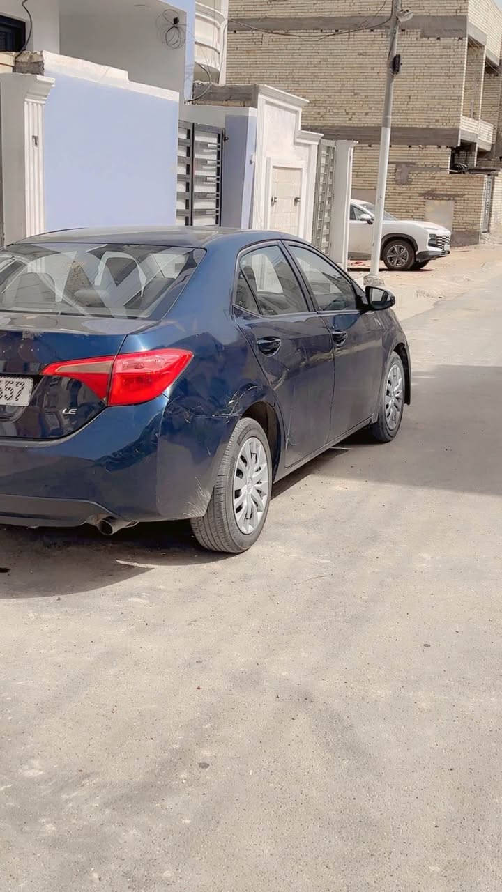 السلام عليكم كورلا 2019 بيها قطع صبغ ابيع حزام بدون دواخل تبريد ومحرك كير مكفولات صدر مكفول مكان السياره بغداد الشعب 
*********** بغداد, العراق

