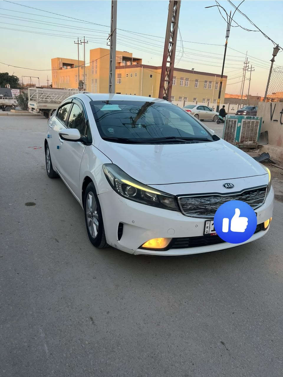 كيا سيراتو موديل 2018رقم بصره بسمي موصفات عده الفتحه والبصمه سونار مرفق مع المنشورالسعر 135مكانها بالرميثه للاستفسار ***********واتساب موجود 
تبريد قطعتين
مري شفط
حساس اماي خلفي
شاشه كامره
لد امامي
مثبت سرعه
خمسه ويل كب
