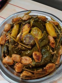 متوفره دولمه حامضه لاجعه  حاره ع نار الگدر ب 10 وتوصيل مجاني الحجز 078...