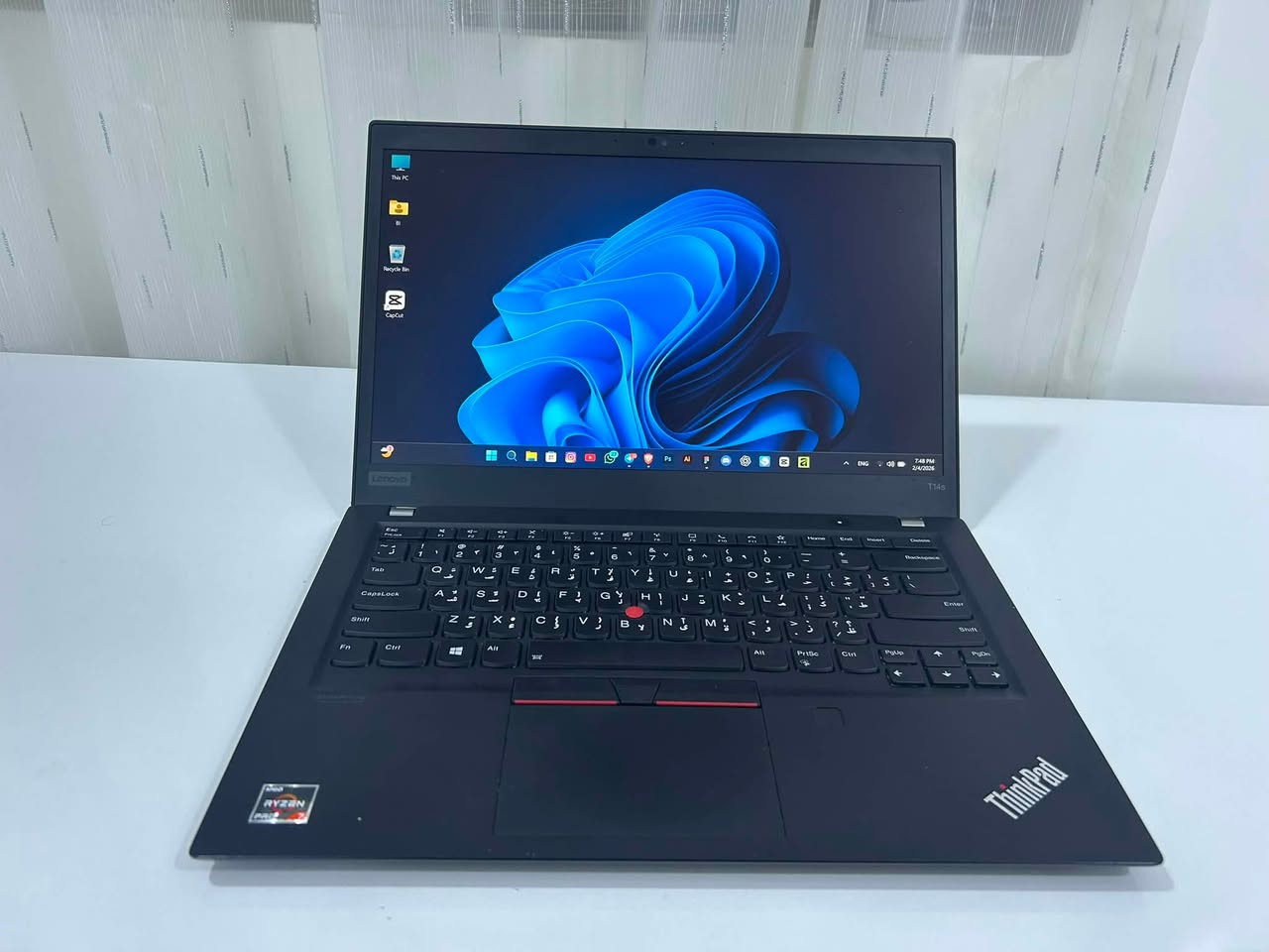 لابتوب  Lenovo ThinkPad T14s  للمراوس مع Mac mini M4، وأدفع الفرق حسب حالة ومواصفات الجهاز.

مواصفات اللابتوب:

* Lenovo ThinkPad T14s
* Ryzen 7 PRO 4750U (8 Cores / 16 Threads)
* RAM 16GB
* SSD NVMe 512GB
* شاشة  لمس 14” IPS Touch FHD
* بصمة Fingerprint

إذا عندك Mac mini M4 وتريد تراوس، راسلني خاص


**إذا كنت صاحب هذا الإعلان وتريد حذفه لأي سبب، رجاءا أرسل رسالة إلى الدعم الفني**