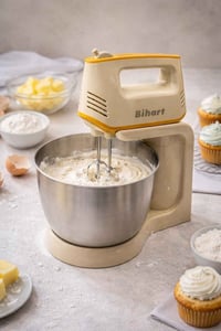 خلاط يدوي • مع وعاء • ٥ سرعات