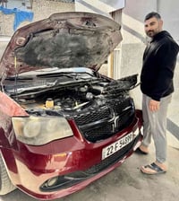 دوج كرفان 2019 حلال الاخ خضير  صيانة دورية  شاملة وفحص السيارة وكان ال...