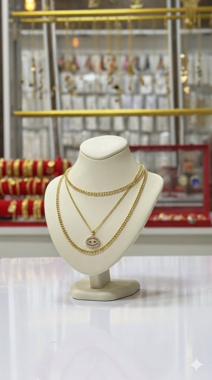 قلادة ثلاثية بتصميم ناعم وانيق ✨
بالوانها الذهبي والفضي 💛🩶

متوفر داخل محل منتظر للذهب البرازيلي 

العنوان: الاسكندرية سوق الاسكندرية 📍📍

#ذهب_أساور_ساعات_سلاسل_تعليقات_مطليات_حسب_الطلب_مطليات_حروف__تخرج_فضة_ذهب #منتظر_للذهب_البرازيلي


**إذا كنت صاحب هذا الإعلان وتريد حذفه لأي سبب، رجاءا أرسل رسالة إلى الدعم الفني**