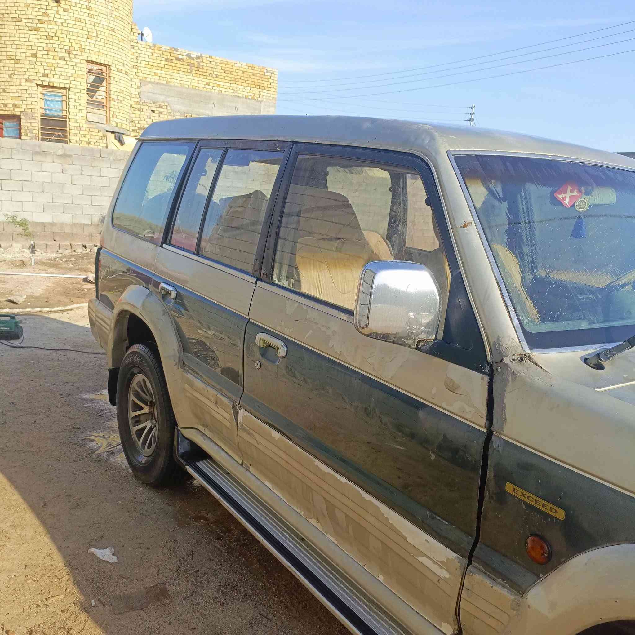 باجيرو مديل 92   سنويه منتهيه رقم بصره
محرك وكير حلوات كهربائياتها تشتغل حداديه حلوه / مكان البصره /الزبير/ السعر ٣٥ وبيها مجال قليل 

***********
