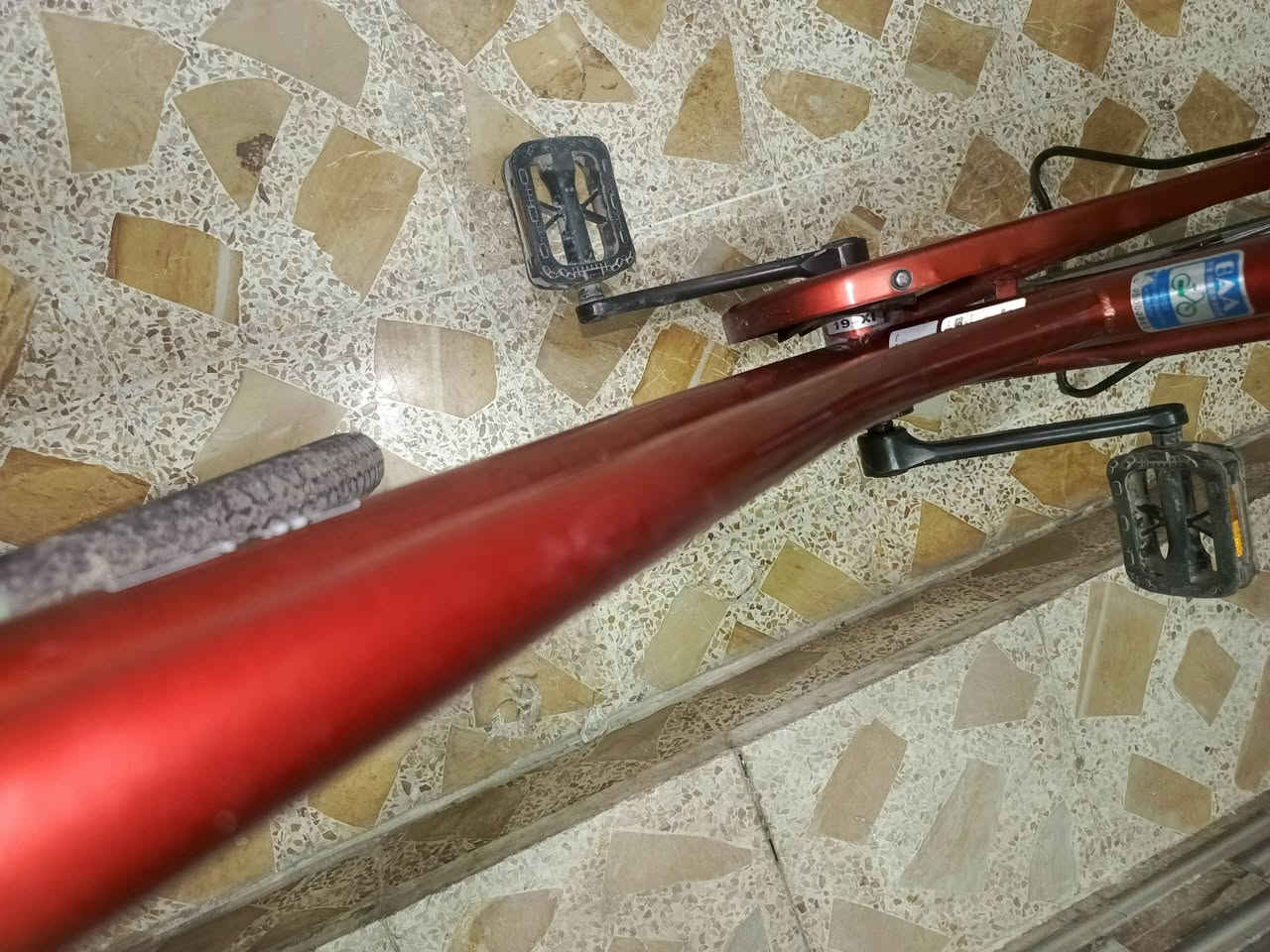 للبيع بايسكل عبد الحليم حجم 26 موديل 2019 كامل جملغات كامل الشراي يجي خاص او على رقم ***********السعر 85
