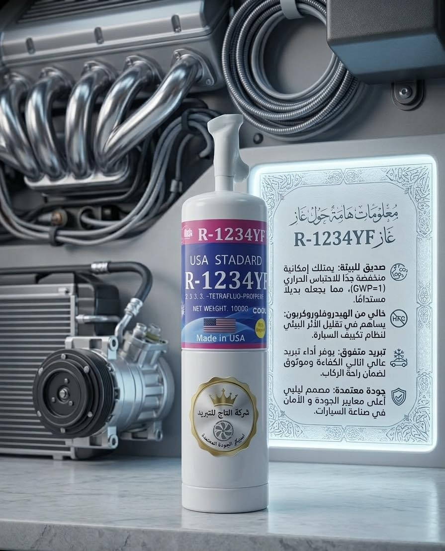 ️🔧 كل ما تحتاجه في عالم التبريد متوفر لدينا 🔧❄️

إذا كنت تعمل في مجال التبريد والتكييف أو تبحث عن منتجات أصلية بجودة عالية، فنحن نوفر لك مجموعة متكاملة من غازات التبريد وقطع الغيار المعتمدة.

📦 منتجاتنا تشمل:
✅ غاز R134a عالي النقاء، مناسب لتبريد السيارات وأنظمة التبريد المختلفة.
✅ غاز R22 المستخدم في العديد من أجهزة التكييف والتبريد.
✅ غاز R410A المخصص للمكيفات الحديثة بكفاءة تبريد عالية.

🔧 كما نوفر أيضاً:
• قطع غيار لأنظمة التبريد والتكييف
• أدوات خاصة بالفنيين وأصحاب الورش
• مستلزمات شحن غاز التبريد

⭐ مميزاتنا:
✔ منتجات أصلية وجودة مضمونة
✔ أسعار منافسة ومناسبة للجميع
✔ توفر الكميات للتجار والفنيين
✔ 🚚 خدمة توصيل سريعة
✔ 🤝 تعامل صادق واحترافي

📞 للاستفسار أو الطلب تواصل معنا عبر الرسائل أو على الرقم ( ***********-***********-***********

#فنيون #غاز #سبالت #تبريد #الجميع #بغداد #العراق #السنك
