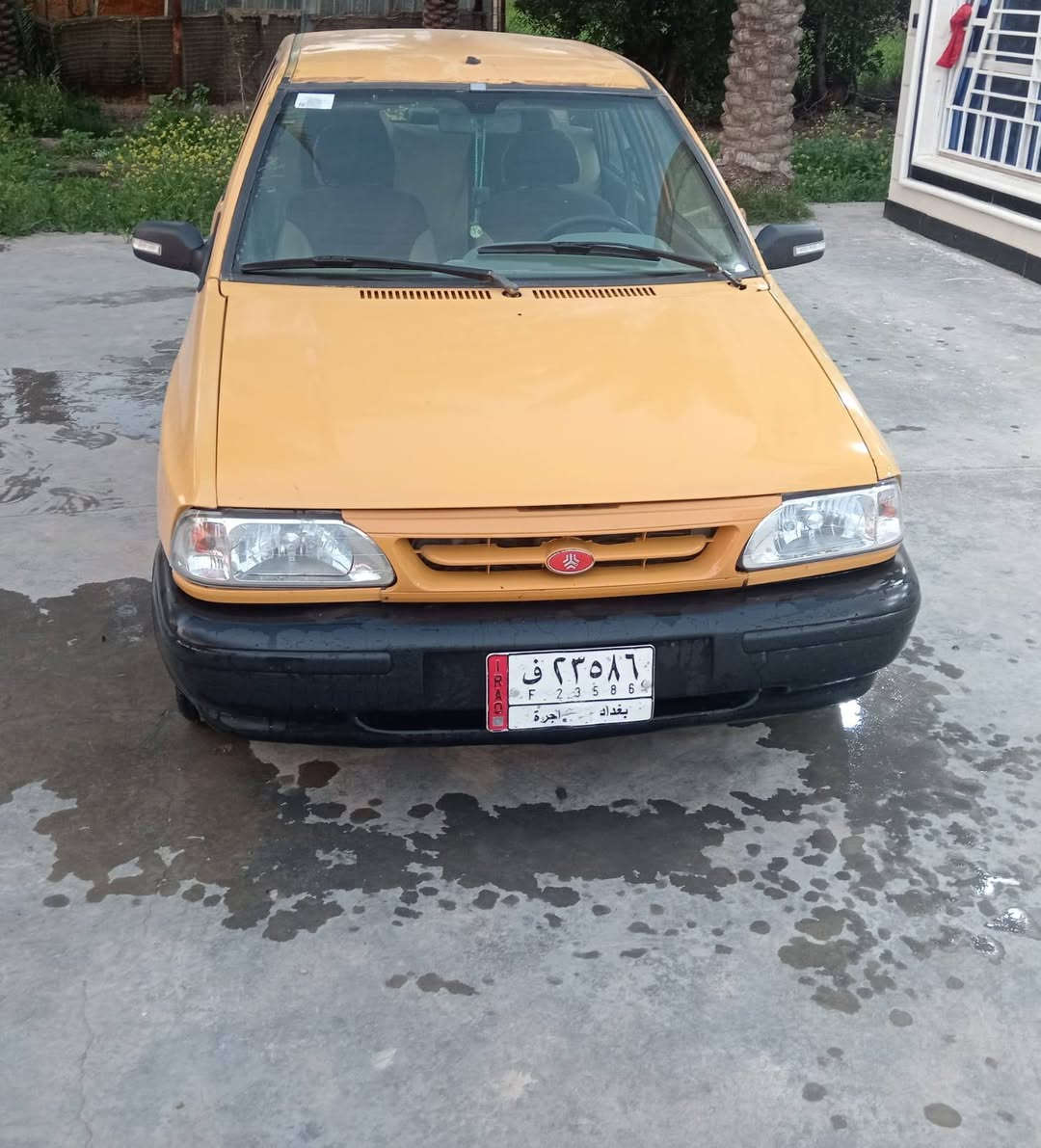 من رخصه لادمن
سايبه موديل ٢٠١٢ سياره جاهزه دوشمه جديده مصفره هيه. غرامات 
سعر ٢٥ $ مكاني بابل ***********
