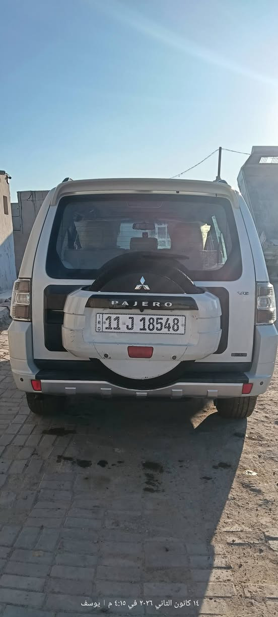 السلام عليكم باجيرو موديل 2010 حجم المحرك 3500بسمي مداور ثاني رقم بغداد حبتور دمام مكاني النجف ***********
