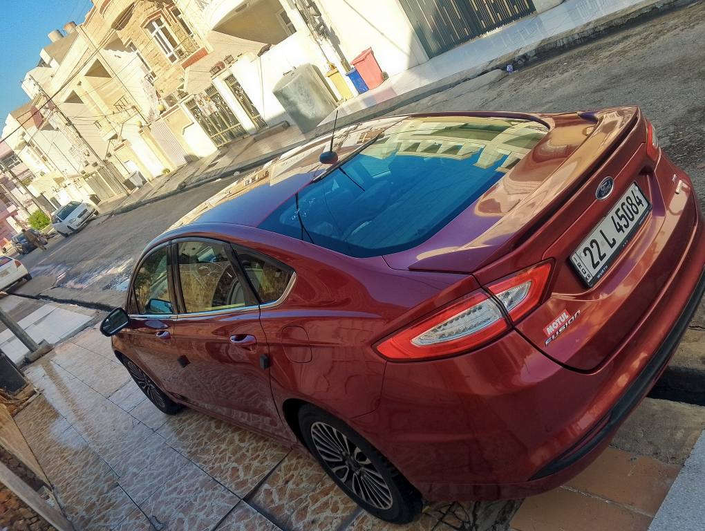 فورد فيوژن موديل 16محرك 15 توربو بشرط مامفتوح السياره به جاملغ امامي كلير وشبر بالباب تعديل ملاحظتين صغير  بدون دواخل وبدون ايرباك رقم سنويه جديد وبسمي بشرط التحويل والغرامات السعر 97 ورقه ومجال قليل استفسار على الرقم ***********واتساب أربيل, العراق
