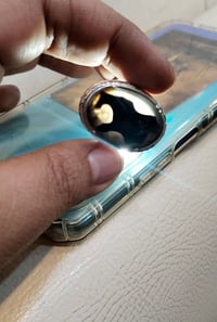 عقيق يماني • مصور • صياغة ثقيلة