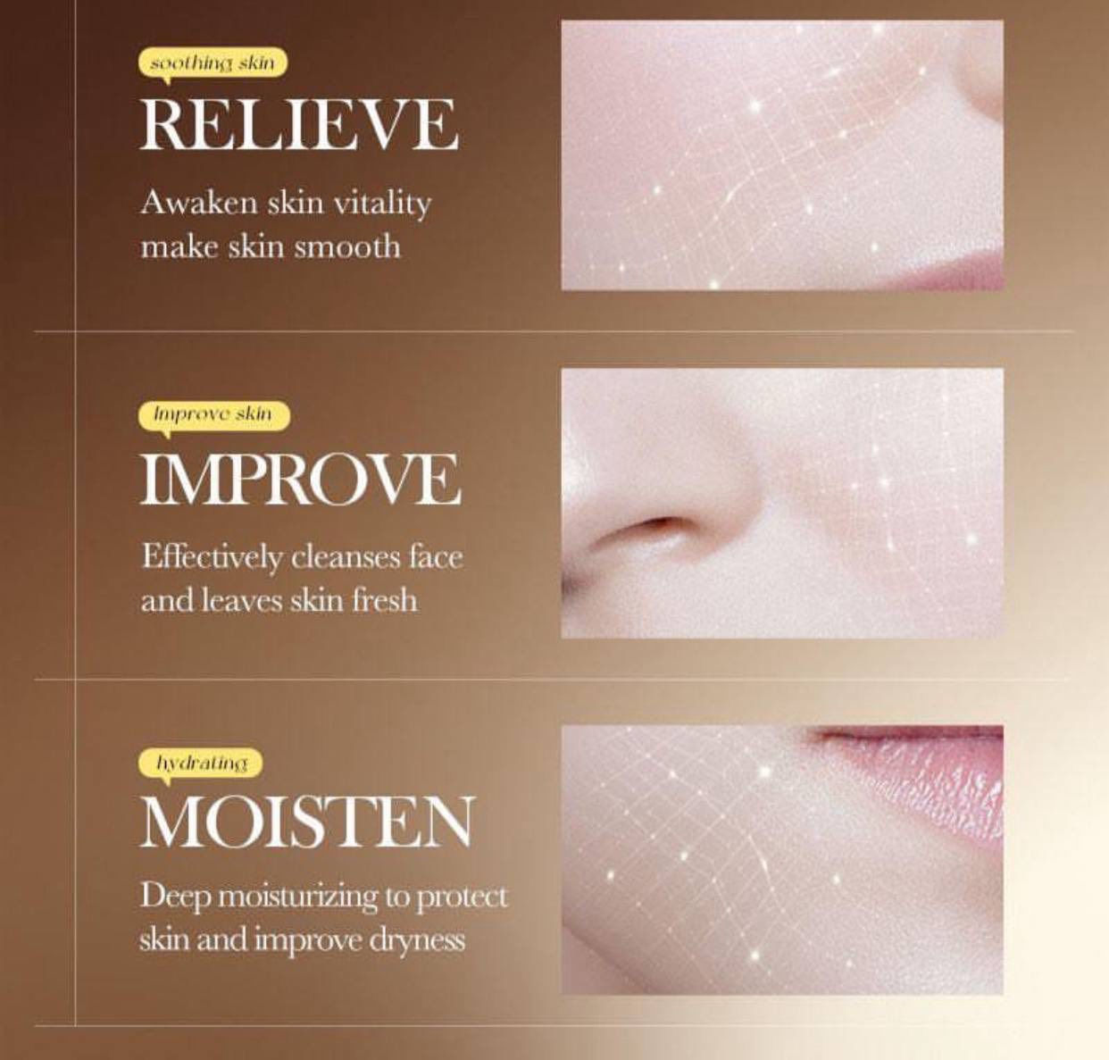 بكج SADOER Ceramide ترطيب عميق وتجديد للبشرة 💯🤎

مجموعة مكونة من 5 قطع مدعمة بالسيراميد تعمل على ترميم حاجز البشرة ترطيب مكثف وتهدئة البشرة الحساسة تمنحك نعومة،إشراق ومظهر شبابي صحي .

المحتويات 

غسول منظف (130g)

تونر مرطب (100ml)

لوشن مغذي (100ml)

سيروم مركز (30ml)

كريم ترطيب وتجديد (50g)


**إذا كنت صاحب هذا الإعلان وتريد حذفه لأي سبب، رجاءا أرسل رسالة إلى الدعم الفني**