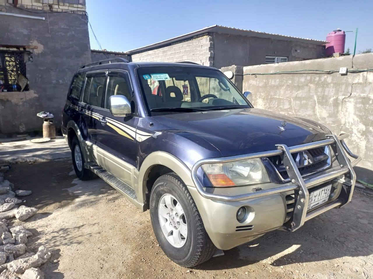 سلام عليكم باجيرو مكفوله كفاله عامه مديل 2006مكينه 3000 كير تبريد حداديه تايرات صدر كله جدد السعر 100تحويل مباشر عنوان الشعله بغداد رقم تيلفون *********** 
ترهم امراوس حسب القناعة
