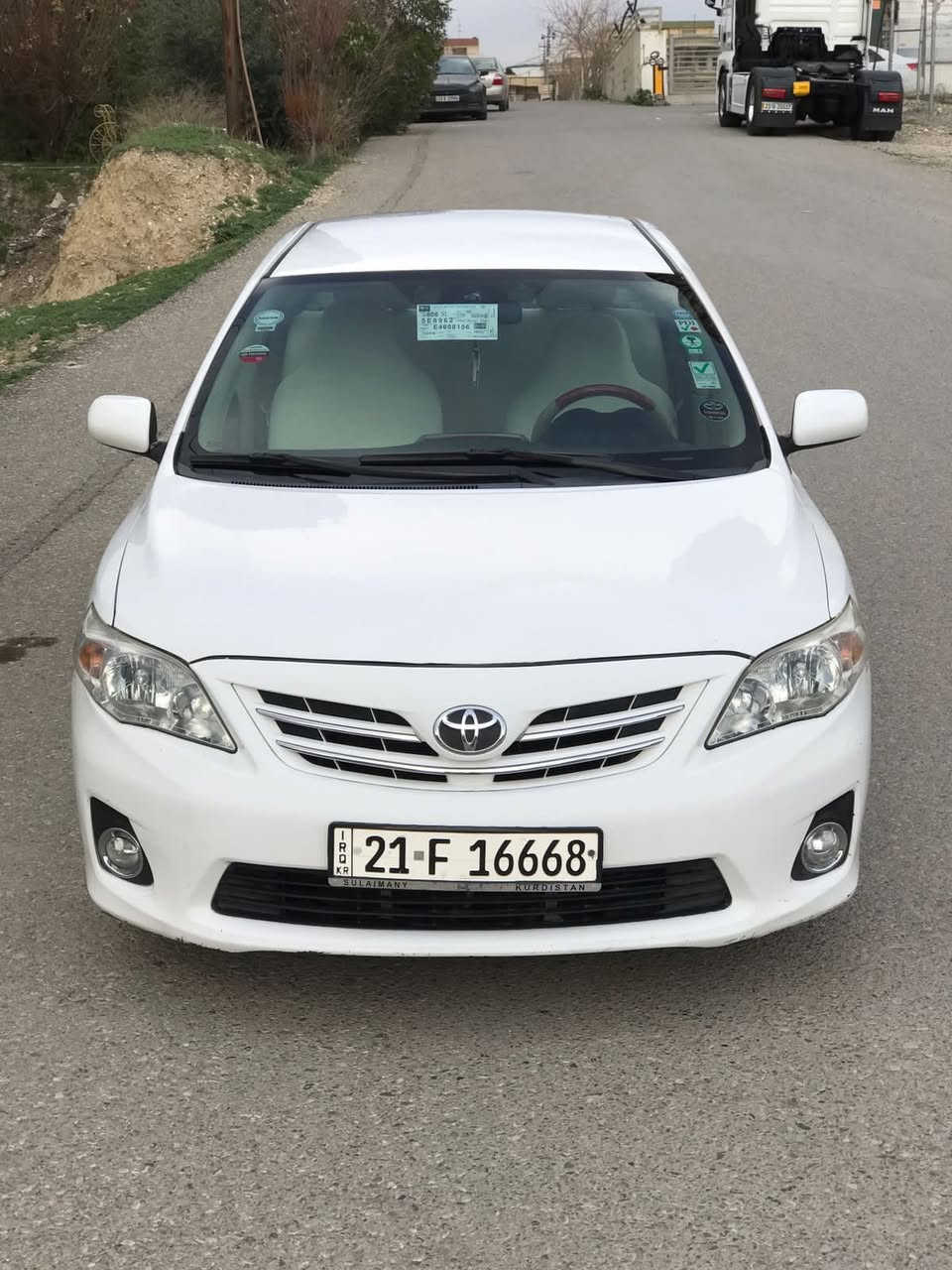 السلام عليكم اخوان كورله خليجي موديل 2013 صبغ نص جاملغ خلفي وشبرين بالبنيد والباقي كفاله عامه السياره خير من الله مكينه كير حداديه داخل بيجي تخم تاير تدفئه تبريد ويل كب بلادي السياره مناقصها اي شي رقم سليمانيه الدولي بسمي مكان بغداد #السعر 132 للاستفسار 
(***********)
