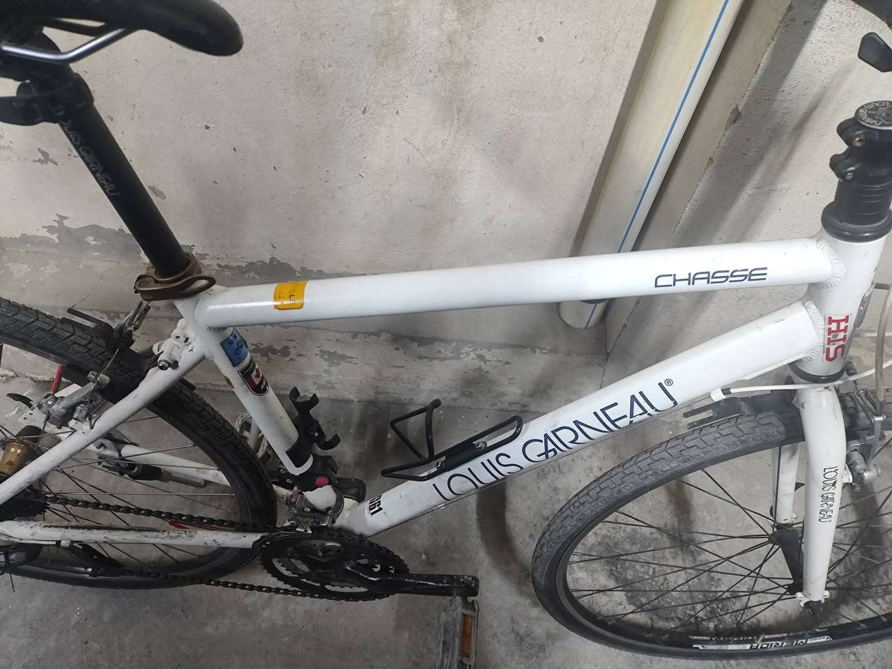 Louis garneu _ chasee
C700مُتاح للبيع بايك لويس  
نظافة البايسكل 85 %
Mفريم ميديم 
البايسكل كله مختم لويس جارنيو
السستم كله شيمانو 
البدال الأمامي شيمانو 3 نمر
Altus الخلفي 9 نمر 
تايرات جديدة نظيفة 
ومقابض البريكات ايضاً Tektro البريكات 
السعر 325 الف دينار عراقي وبي مجال حسب الإتفاق
البايسكل يباع بدون ملحقات
و هدية مع البايسكل لايت امامي جداً قوي

للتواصل متواجد على الواتساب *********** 
مكاني بغداد الدورة
