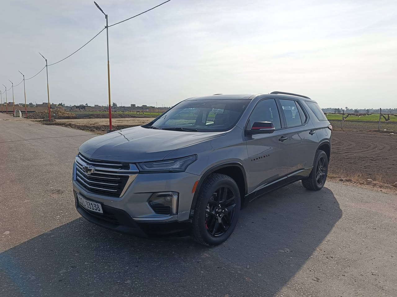 بيع فقط ترافرس 2023 بريمير فول مواصفات
حادثها موضح بالصور 
السعر 320 وبيها مجال 
العنوان الديوانيه 
***********
