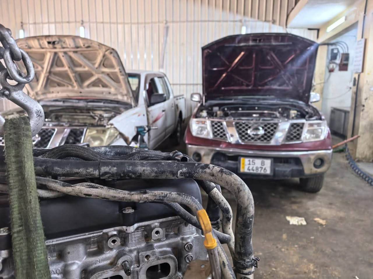 🔧 بعض الأعمال اليومية للورشة المتكاملة لنيسان نافارا 🔧
📅 الخميس | نهاية الأسبوع

شهد هذا اليوم إنجاز عدد من أعمال الصيانة والخدمة، والتي شملت:

✅ سيرفس كامل.
✅ فتح محرك.
✅ أعمال الصيانة والإدامة الدورية.

📍 كير أوتو – مركز خدمات سيف العوادي
📌 العنوان: بغداد – طريق التاجي، مقابل الهزة المرورية.

📲 واتساب / للحجز والاستفسار:

***********
***********

🚗 ثقتكم هي سر نجاحنا، ونسعى دائمًا لتقديم أفضل خدمات الصيانة بأعلى معايير الجودة والاحترافية.

✨ أهلًا وسهلًا بكم في أي وقت.@أبرز المعجبين
