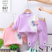 طقم بناتي • مقاس ١-٤ سنين • الديـوانـيه غمـاس