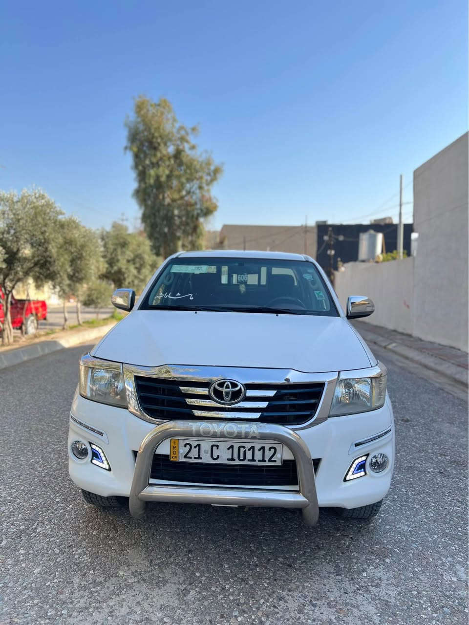 سلام عليكم سيارة تويوتا هايلوكس موديل (2014) گيرومحرك شرط گيرومحرك مامفتوح جامات ومرايه كهربائي سويج كونترول ABS شاش أيپات تبريد حاروبارد شغال دبل اكسل شغال شرط اكسل جديد تاخم صدر جديدتايرات جديد كهربائيات كول شغال مابيه نقص كة ملا فورميگ سيارة مابيه صبوخ كلين مابيه ضرب ولا شخط سنوي جديد راقم جديد شرط تحويل وواكال سعرة 💵(217)بيه مجال راقم ☎️📞*********** كركوك, العراق
