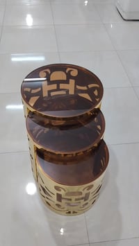 طبلات ذهبية • بوجه جام • قسط مريح