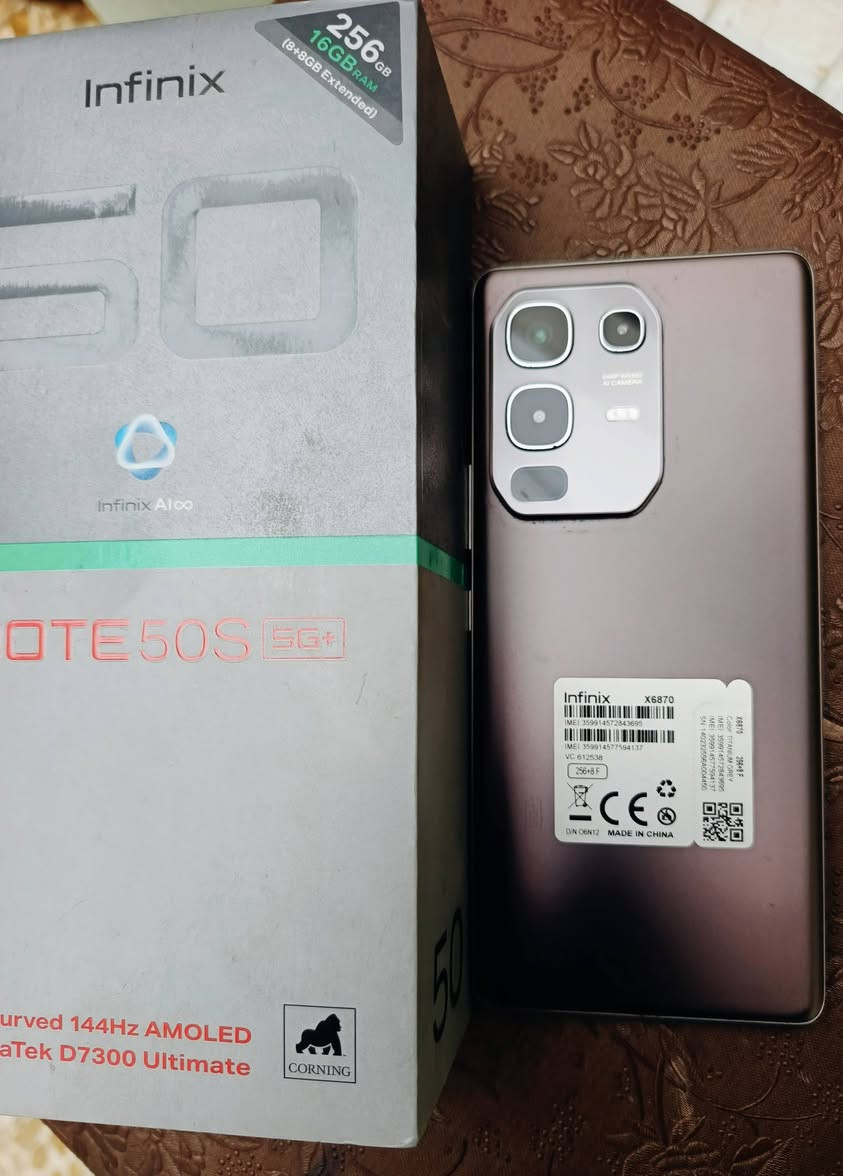 انفنكس نوت 50 إس للبيع. ذاكرة 256  . رام 16 جهاز مستخدم قليل مع أغراض
العنوان. الموصل. للأستفسار الأتصال
***********
