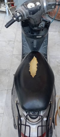 دراجة بيجي • رصاصي • عدادات شغاله