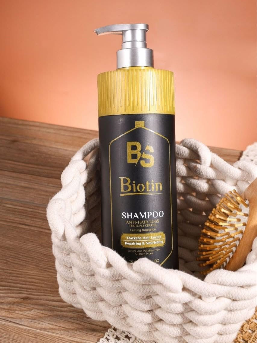 مجموعة العناية بالشعر من بي اس BS 
الفريدة بمزيج حصري من البايوتين والكيراتين والبروتين.

✨ تعمل على اصلاح الشعر التالف والتخلص من الاطراف المتقصفة وتجعل الشعر حريري ولامع وسهل التصفيف.

✨ تساعد على تقوية جذور الشعر وتمنح مظهراً اكثر كثافة ونعومة وتنشيط بصيلات الشعر.

✨ تعزيز نمو الشعر ومحاربة تحديات تساقط الشعر وتعزيز تقوية الجذور.

- جملة ومفرد
- توصيل لكل المحافظات  
- للطلب مراسلة البيج وارسال صورة المادة مع الرقم والعنوان 
#شامبو #عناية_شعر #بايوتين #كيراتين #ترند⁩⁩


**إذا كنت صاحب هذا الإعلان وتريد حذفه لأي سبب، رجاءا أرسل رسالة إلى الدعم الفني**