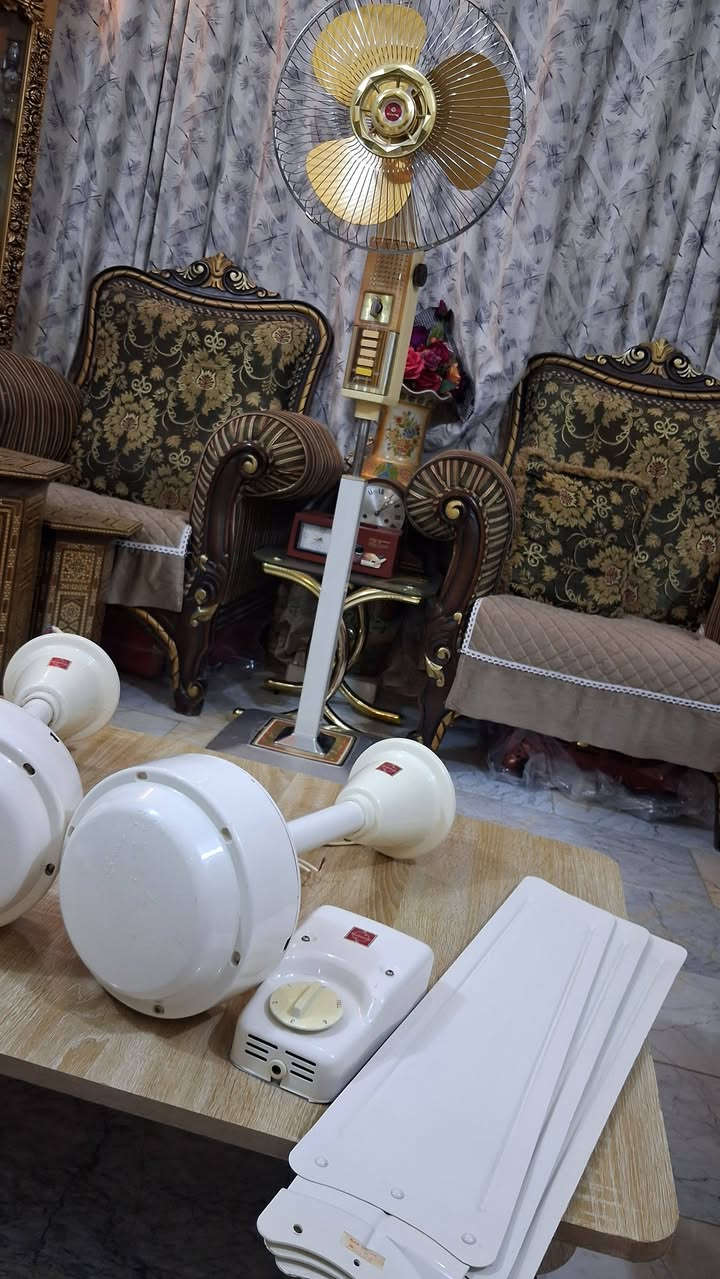 بسم الله الرحمن الرحيم
مراوح نشنال ياباني من ارقى ما صنعت اليابان من مراوح النشنال بلاديات اصليات كبس شركه نضافه جدا عاليه صوت جدا ناعم مستعملات قليل .للاستفسار والسعر على الخاص .بغداد بلديات.يوجد توصيل


**إذا كنت صاحب هذا الإعلان وتريد حذفه لأي سبب، رجاءا أرسل رسالة إلى الدعم الفني**
