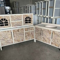 07730348907 ثلاث قطع كاونتر وملحق متر ونص وسنك مرمر متر و20 سعر 240