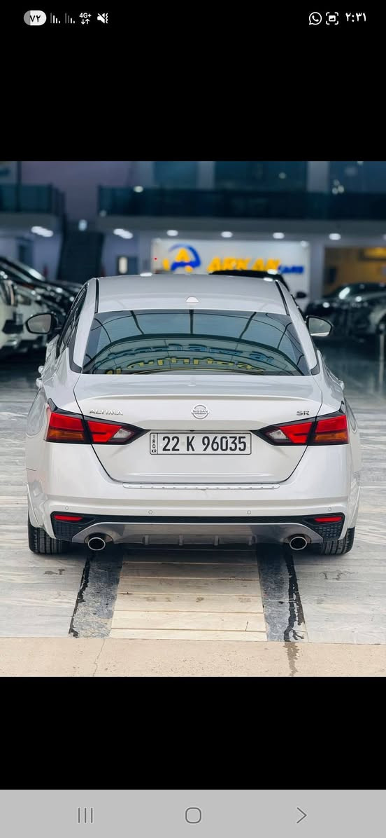 نيسان التيما SR
 فول بدون فتحة
موديل 2022
ماشية 33 mil قابل للزيادة
شفتات كير
شاشه كبير 
كار بلاي
كشنات جلد + كشن كهرباء
تخم تاير جديد ويل شركة بلادي 
رادار 360 درجة
حجر رادار بلادي شركة 
تحكم ستيرن تثبيت سرعه 
قطعة وحدة صبغ بدون دواخل سيارة مكفولة كفالة عامة من عدا
بنيد صبغ بدون دواخل
 ايرباك فقط استيرن راجع سستم ابيع شرط الفحص
 سونار ورقم رقم الشاصي 
1n4bl4cv5nn366406
رقم اربيل سنوية جديدة لحد 2029
السعر 162 بيها مجال 
مكان السياره ديالى خانقين
*********** خناقين, ديالى
