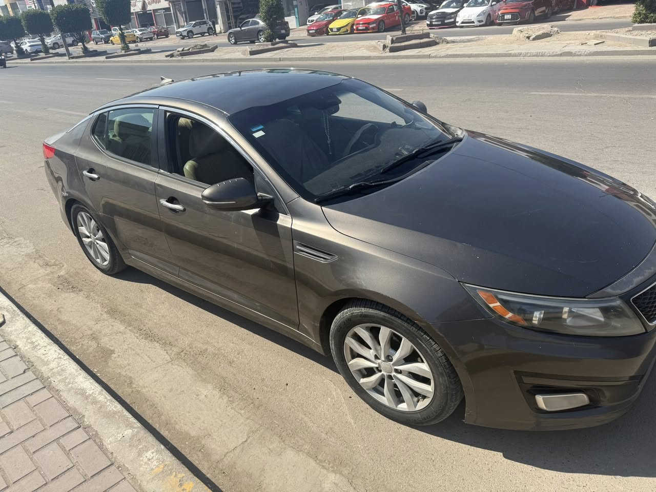 كيا اوبتما موديل ٢٠١٤ سياره كامله بس بيه جراد صفحه سعر ٩٥ بيه مجال رقم ***********
