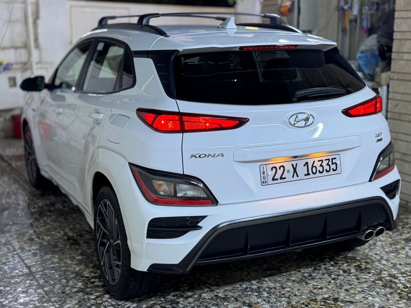 للبيع او امراوس حسب القناعه 
عندي هونداي كونا 2022 نسخه  N LIAN لون ابيض ماشيه ١٣ الف و بعدها بوضع الشركه 
رقم اربيل الجديد 
ضرر امريكا بابين فقط بدون ايرباك كلها سليمه و بيها قطعتين كلير امريها يجي بخ بدون ضرر 
مواصفات
محرك ١٦٠٠ توربو 
كير اوتو 
بصمه التشغيل و الابواب و تشغيل عن بعد 
ويل كروم سبورت 
كشنات كهرباء تدفىه 
دركه و كشنات و كت كامل n لاين
كيجات الكتروني 
دبل اكسل فور ويل 
شاحن لاسلكي 
لايت ليد 
السعر 15800 $$$

الاتصال ***********

***********