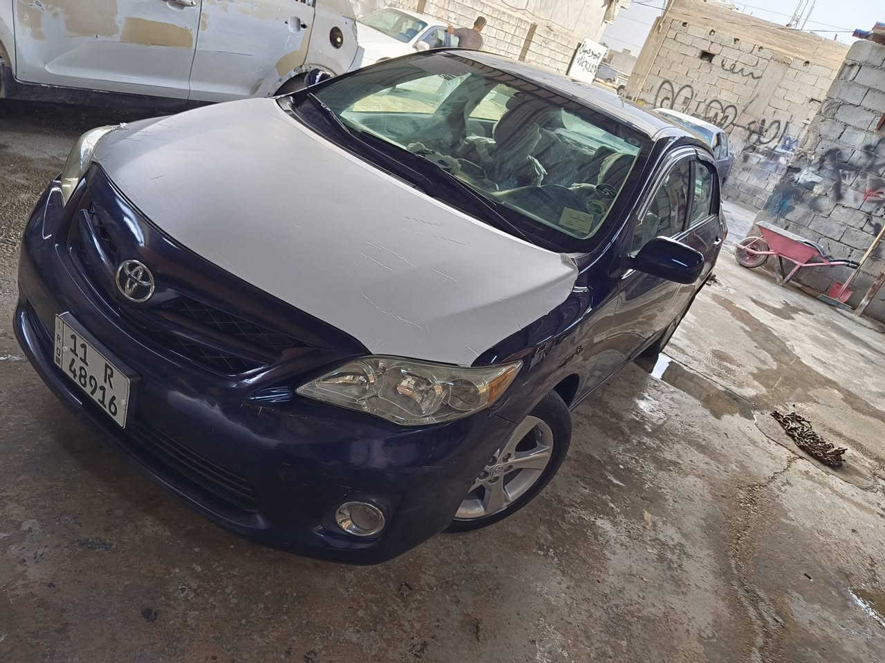 كورلا للبيع موديل2013 رقم بغداد انكليزي سياره جاهزه تحويل مباشر بيها ٣قطع صبغ مكينه كير حداديه جاهزه السعر115 وبيها مجال للاستفسار***********
