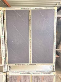 جزامة ألمنيوم • ٤ خانات • ١م×٨٠سم×٣٠سم