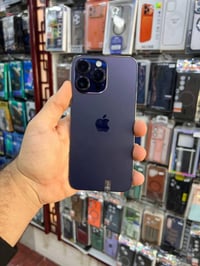 آيفون ١٤ برو ماكس • بطاريه ٨٠ • ملحقات كاملة