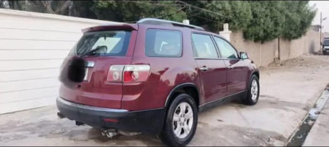 السلام عليكم سيارة جمسي اكاديا للبيع موديل ٢٠٠٧رقم بغداد الجديد باسمي تحويل ثاني يوم بيه صبغ تقريبا حزام كير ومحرك بحاله جيدا السعر ٧٥وبيه مجال للاستفسار ***********
