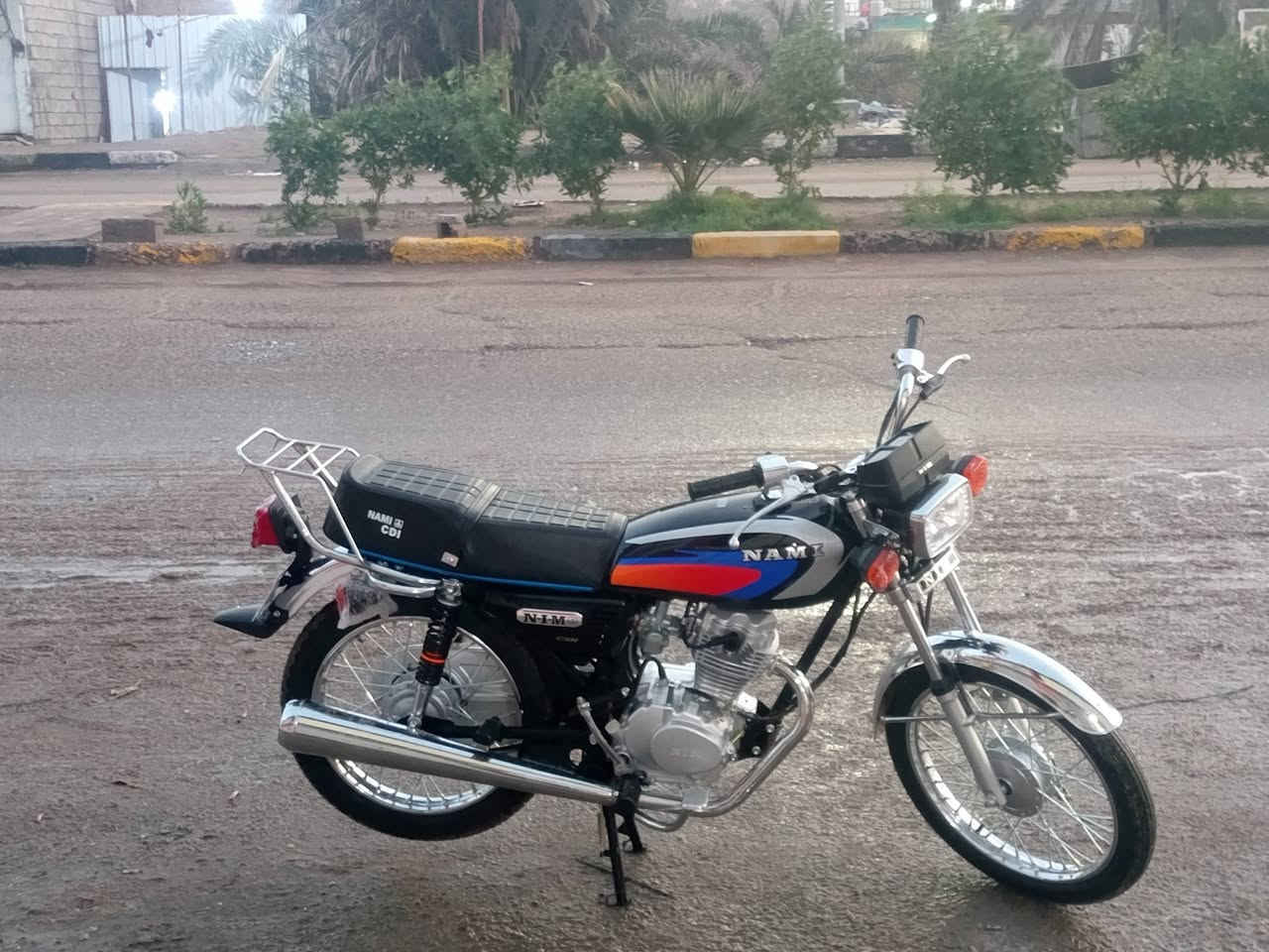 سلام عليكم دراجه نامه البيع موديل 2026  صارله سبوع  بعده مامبدله الدهن شركه السعر 900قفل  الشراي يتصل ***********0
