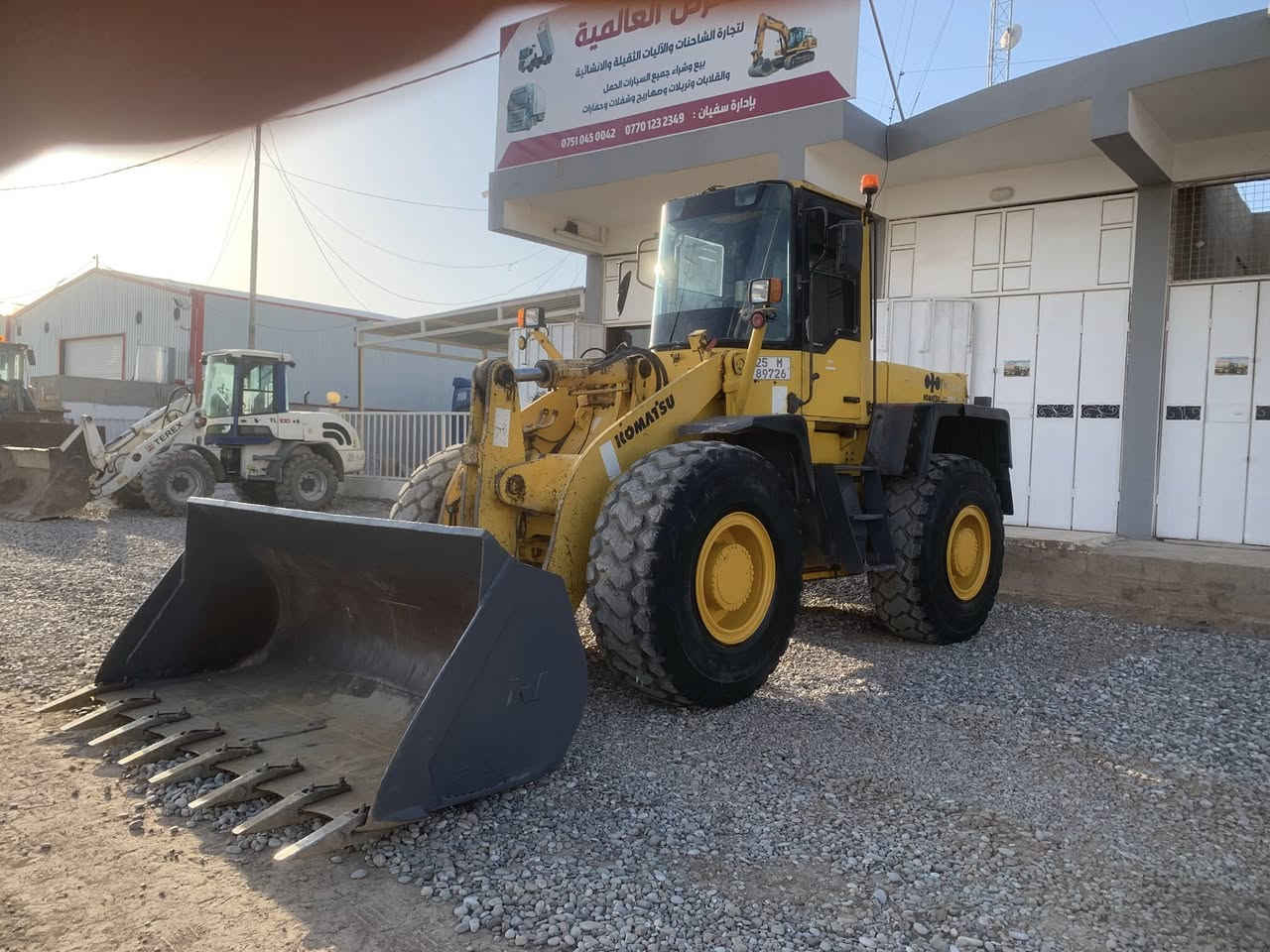 شفل كوماتسو حجم 270 نظيف وجاهز للعمل محرك وكير ومضخات بشرط رقم كركوك مشروع وطني وجديد لحد 2029 مكفولة كفالة عامة وشرط التحويل وبيها حصة كاز

موديل / 2001

السعر / 190$

اوقات الاتصال من ساعة 9:00 صباحاً حتى ساعة 8:00 مساءاً

بإدارة / سفيان

***********

***********

***********

عنوان / كركوك معارض شارع المطار مقابل جسر واحد حزيران قرب محطة الانوار

@إشارة
