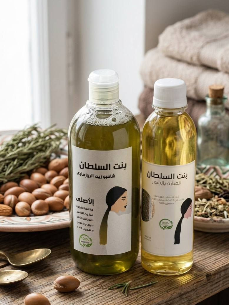✨ سر الجمال يبدأ من شعرچ ✨
ويّه مجموعة بنت السلطان 💚
شامبو الروزماري ينظف الشعر بعمق ويقويه من الجذور 🌿
وزيت الأعشاب يمنح الشعر نعومة ولمعة ويحفّز النمو ✨

ودّعي التقصف والتساقط 👋
وخلي شعرچ صحي، كثيف، وريحتة تجنن 😍

🌱 مكونات طبيعية
💚 عناية متكاملة للشعر
👑 لأنچ تستحقين تكونين بنت السلطان

@إشارة


**إذا كنت صاحب هذا الإعلان وتريد حذفه لأي سبب، رجاءا أرسل رسالة إلى الدعم الفني**