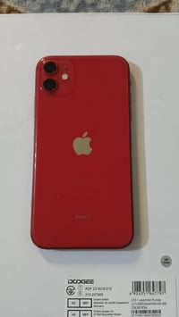 ايفون 11 ذاكرة 64  بطارية 71 بلادي قطارة بالشحن  فقط مبدل شاشة gx اصلي...