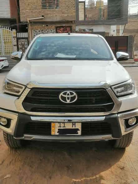 تيوتا هايلوكس كويتي
مكفوله كفاله عامه 
موديل 2025 فوريل 
ماشيه 12 الف
فول مواصفات شاشه بصمه
رقم بغداد دولي
العنوان الديوانيه
السعر 350 وبيه مجال
للاتصال ***********
