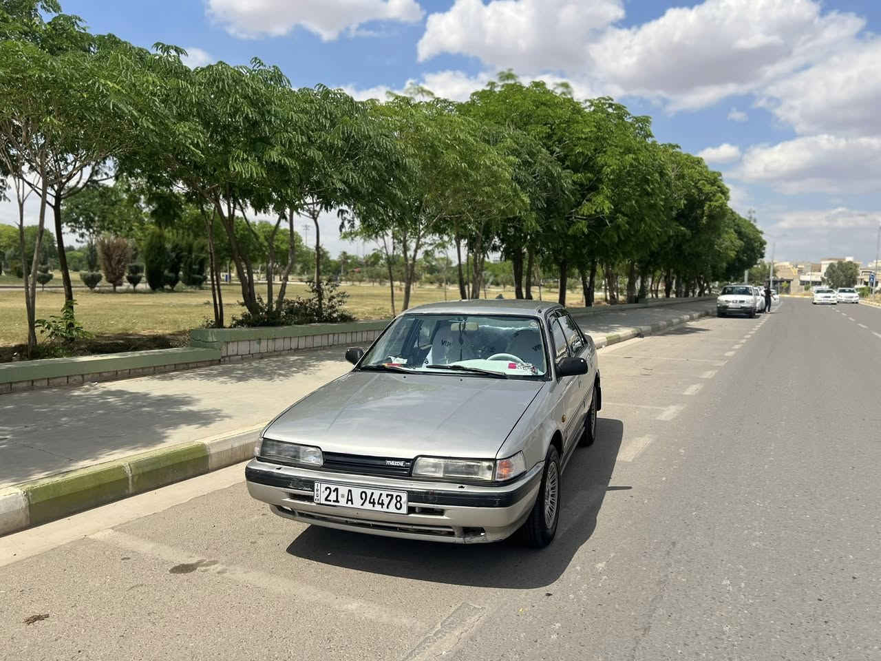 مازدا 1990 فول نضافه 🤩
محرك 12 بخ كلش قوي و اقتصادي 
گير محرك جديد شادلها لا صرف ولا صوت 
تخم تاير جديد شادلها + صدر امامي خلفي جديد 
رقم سليمانيه رقم سنويه هزه كله جديد لحد 2031 بسمي 
ضربه + خياس + كص + تحويل + غرامه = كله بشرط 💯
السياره مال جناي دينار مصرف مابي + لايتات زينون 
گيجات شغال + كهربائيات شغال + تبريد مايشتغل ‼️
العنوان ~ كلار قضاء سليمانيه 📍
السعر ~ 39 ورقه وبيها مجال 💵💸
الهاتف ~ ***********
