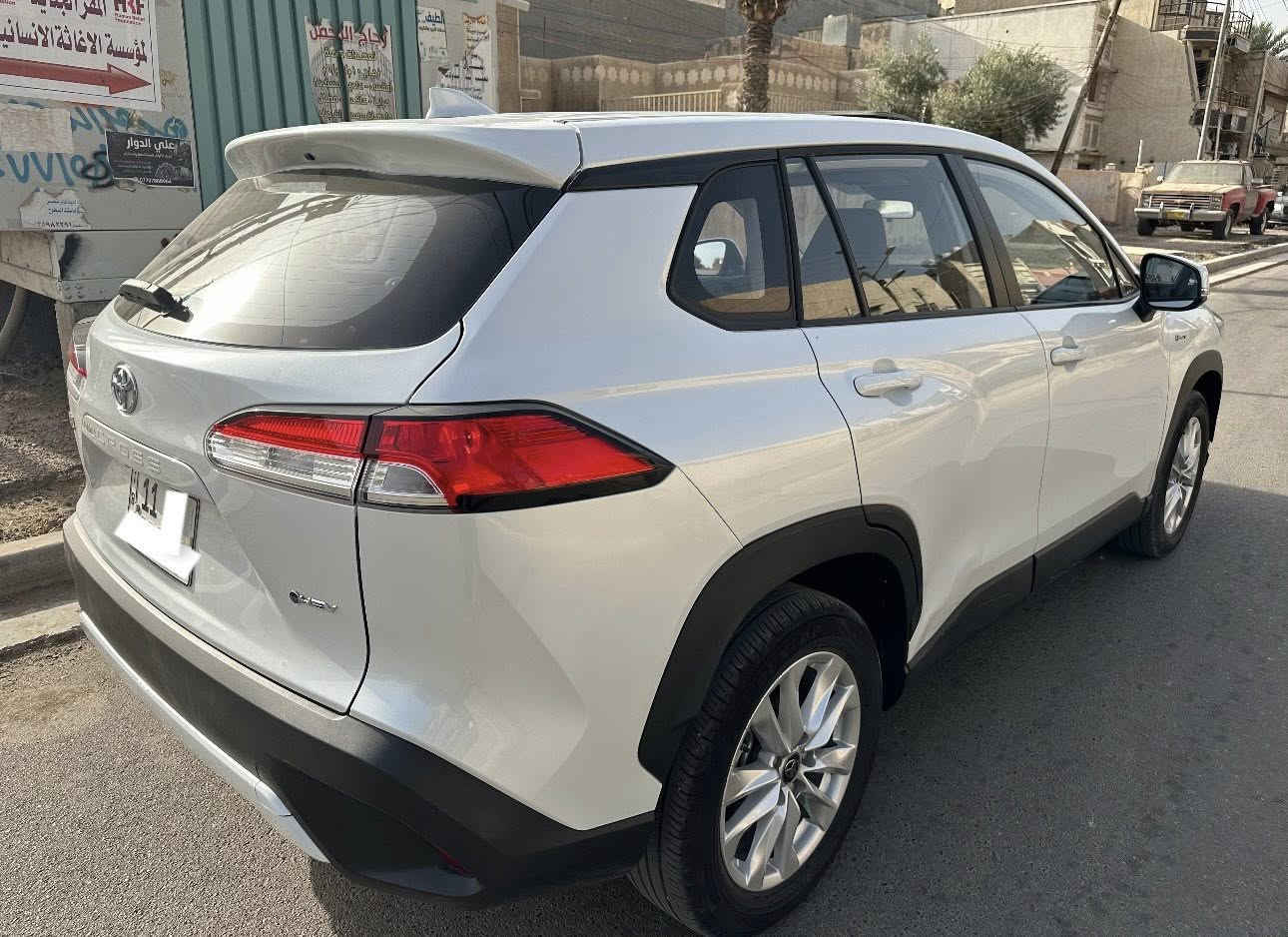 تويوتا كورلا كروز خليجي هايبرد 2025
بوضع الزيرو ماشيه ١٢ الف جديده جدا
رقم بغداد بأسمي تحويل مباشر 
مواصفات فتحه بصمه ردار قياده ذاتيه
تبريد شاشه قطعتين تحكم مقود اربع جهات
بدون ضرر او صبغ باستثتاء الطعجه ع وضعها بأسفل الباب بسيطه جدا السعر 26 و 200 ألف للاتصال ***********
