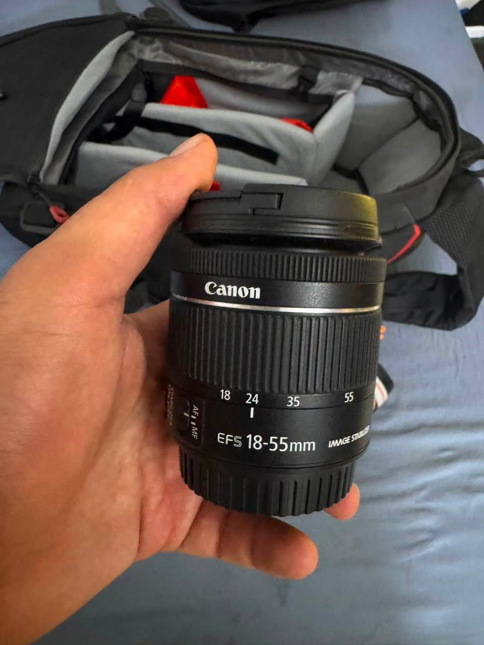 كانون 250dللبيع مع 👇🏻
عدسه 70_200mm

وعدسه 50mm

والعدسه مالتها 

وياها بطاريتين وتلاث رامات والجنطه وتريكر 

السعر على خاص 

***********
