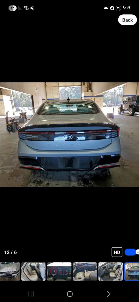 📣اعلان مزاد 📣
هونداي سوناتا 2025 
الضرر :  كما موضح بالصور  
عداد المسافه : mill 18299
 المحرك : 4 تعمل وتسير
 5 موعد المزاد : 2026/1/5 الساعة  
مدة الوصول 60 يوم الى 75 يوم المنافذ الحدودية

⚠️⚠️

الاستفسار ***********
  
العنوان بغداد / المنصور
