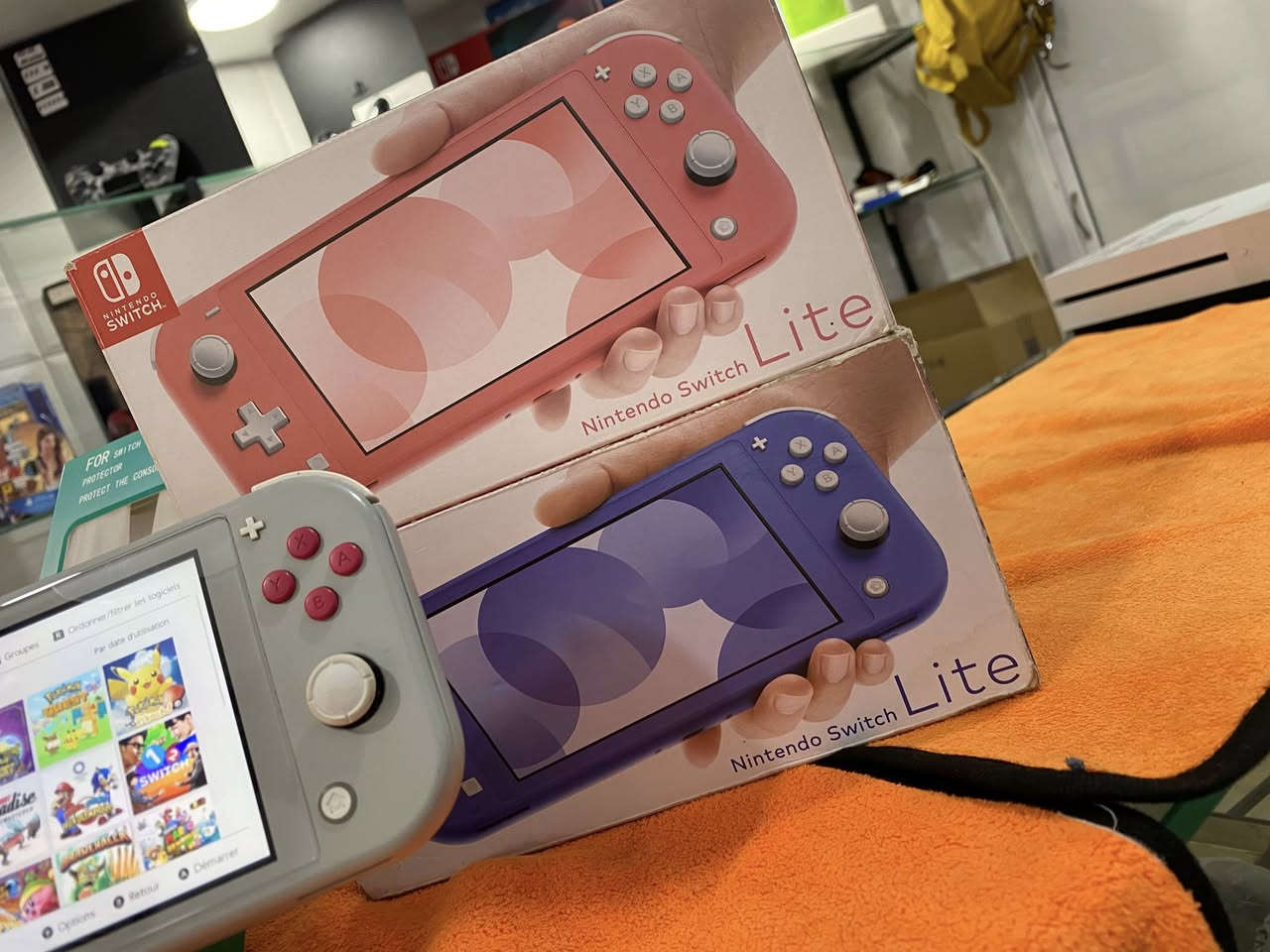 NINTENDO SWITCH LITE
NEUF =42000
ETULISE MFLACHIA =29000
ETULISE NON FLACHI= 23000


**إذا كنت صاحب هذا الإعلان وتريد حذفه لأي سبب، رجاءا أرسل رسالة إلى الدعم الفني**