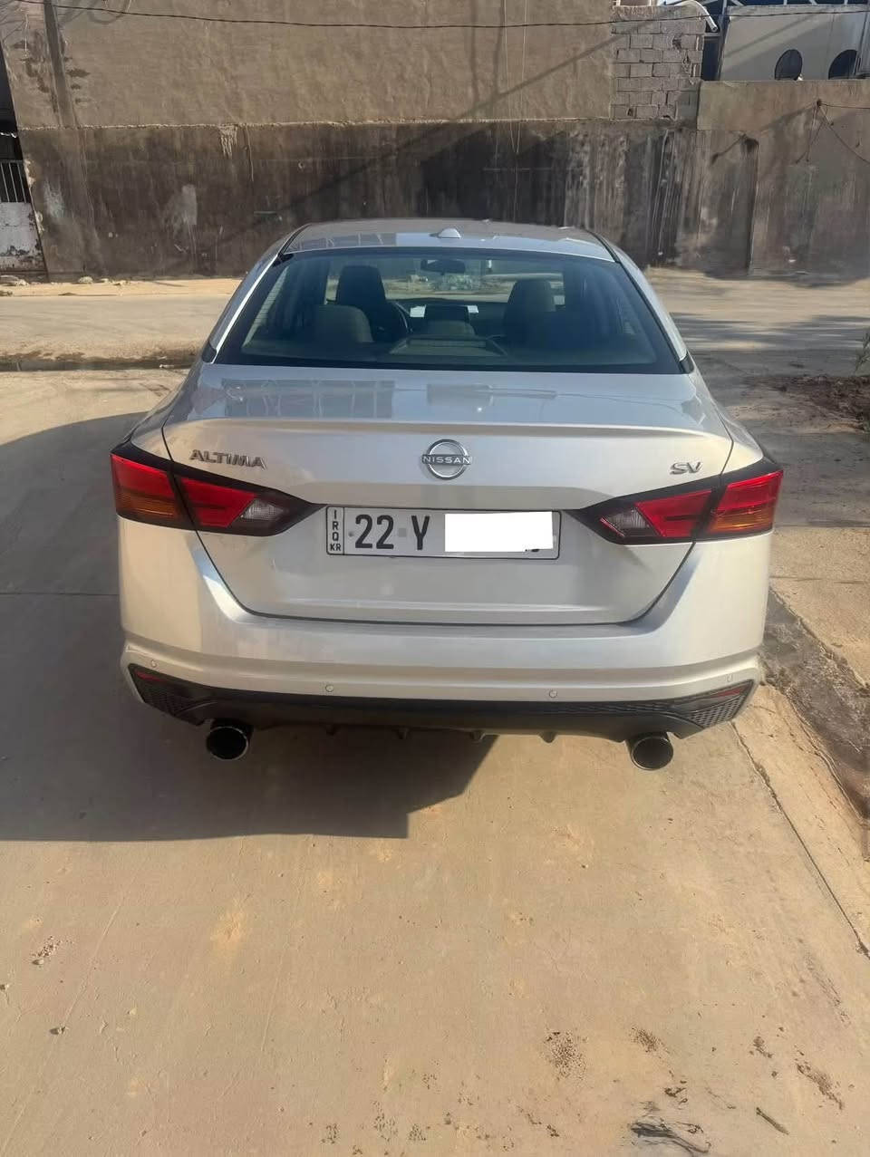 Nissan Altima 2023
نيسان التيما موصفات SV
رادار الامامي 
رادار خلفي و جانبي
تحذير خروج من المسار
كشن كهرباء 
شاشة 
كامرة
تشغيل عن بعد
ضرر السيارة جاملخ امامي تعديل 
وجاملخ امامي يسار تعديل 
السيارة بدون صبغ وجداً نضيف 
مكان السيارة كركوك 
السعر السيارة 159$ورقة 
وبيها مجال 
للاستفسار :  ***********
