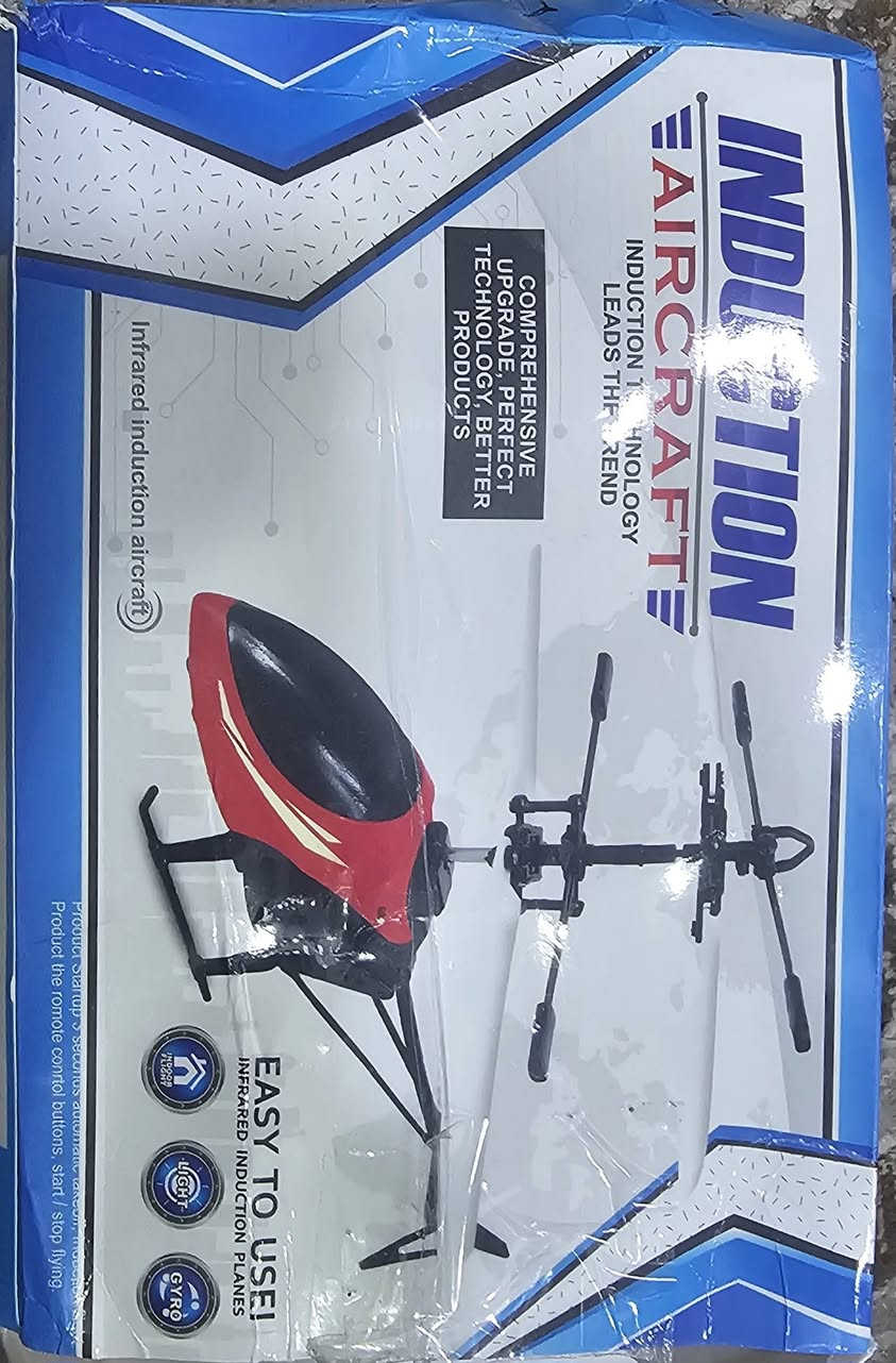 هذه طائرة هليكوبتر لعبة تعمل بالتحكم عن بعد ومزودة بتقنية الحث بالأشعة تحت الحمراء وجيروسكوب لثبات أفضل.
تتضمن تقنية الحث بالأشعة تحت الحمراء.

سهلة الاستخدام ومناسبة للأطفال.

تحتوي على بطارية قابلة لإعادة الشحن عبر USB.

يمكن التحكم فيها باستخدام جهاز تحكم عن بعد.

ترجمة النص الأساسي

طائرة حث: طائرة تعمل بالحث.

تقنية الحث تقود الاتجاه: ترقية شاملة، تقنية مثالية، منتجات أفضل.

سهلة الاستخدام!

طائرات حث بالأشعة تحت الحمراء

جيروسكوب

محتويات: المنتج، أزرار التحكم عن بعد، بدء/إيقاف الطيران.

طائرة حث بالأشعة تحت الحمراء


**إذا كنت صاحب هذا الإعلان وتريد حذفه لأي سبب، رجاءا أرسل رسالة إلى الدعم الفني**