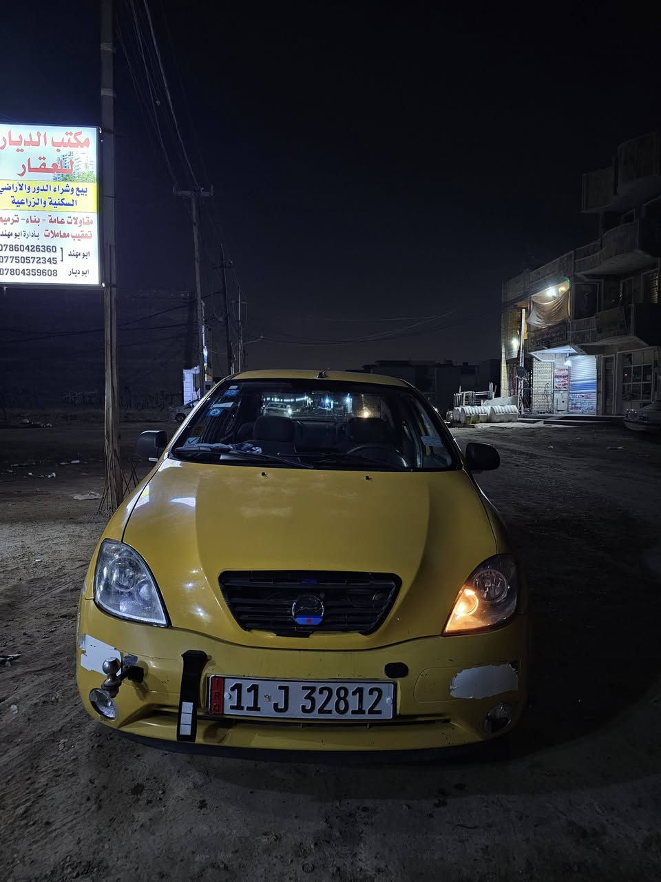 سلام عليكم
طيبة 2014 بدون صبغ كير ومحرك خير من الله تخم تاير جديد تبريد شغال شاشة اندرويد المكان الدورة ***********
