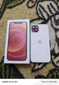 إيفون 13  ذاكرة 128  جهاز كلش نضيف بس يرادله تبديل بطاريه  سعره 350 بي...